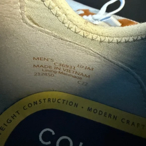 Cole Haan Grand Lightweight Gray Knit Sneakers Mens Size 10.5M - Picture 7 of 7